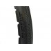 Shox 25 x 1 Inch Black Solid Tyres - 17mm Rim